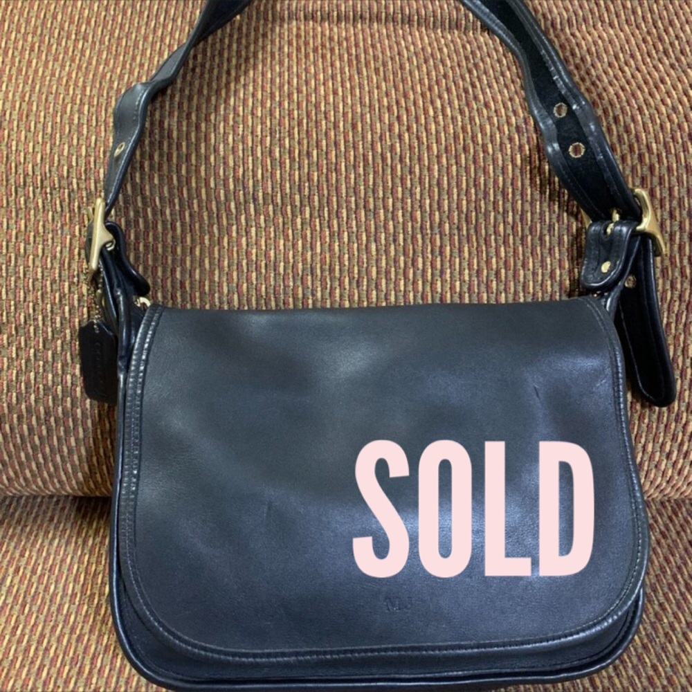 SOLD! COACH Vintage Leather PATRICIA'S LEGACY Bag - Picture 1 of 16